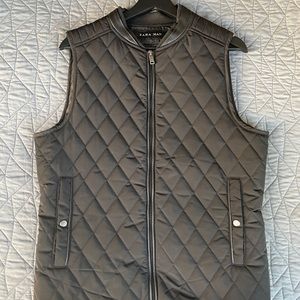 Zara Man Quilted Vest